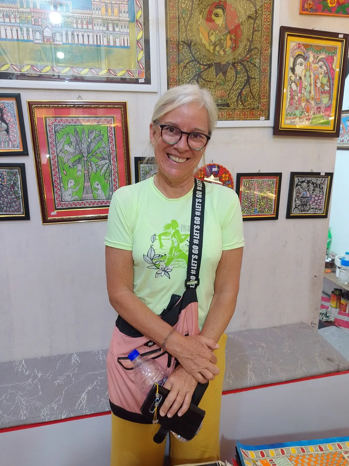 Brazil to Poonam Mithila art gallery, Nepal Asia