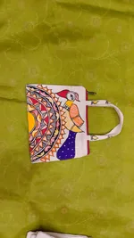 Pure canvas ,cotton small ladies purse bag thumbnail