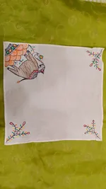 Pure Nepali cotton hanky Mithila panting art 45 thumbnail