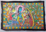 Lord Radha Krishna with gopi thumb 2